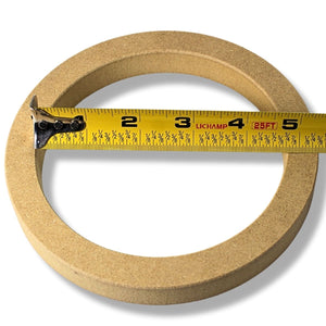 Pair of High Quality MDF Wood 5" Car Audio Speaker Spacer Rings SR5 for Installation