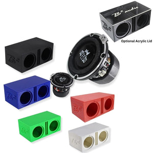 B2 Audio RIOT-2.5 Mini Woofers w/ Dual Ported 3D-Printed Box DIY Project