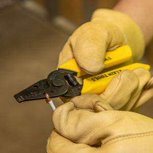 Heavy Duty 10–18 AWG Wire Stripper Cutter | Compact Tool for Car Audio & Electrical