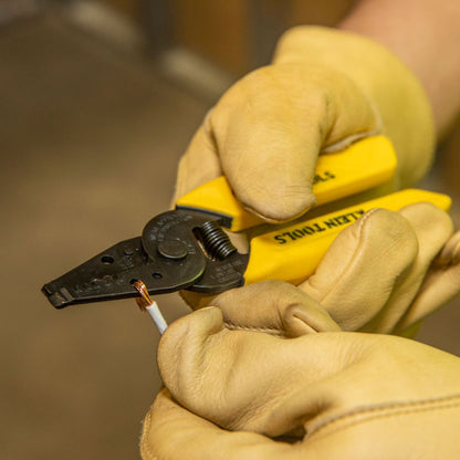 Heavy Duty 10–18 AWG Wire Stripper Cutter | Compact Tool for Car Audio & Electrical