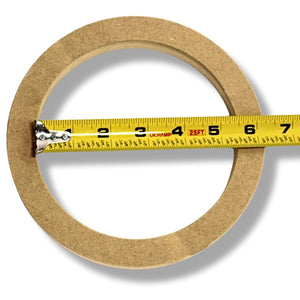 Pair of High Quality MDF Car Stereo Speaker Spacer Rings 6" x 3/4" SR6 Installation