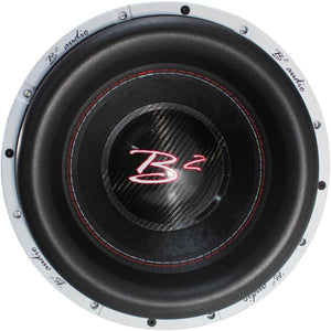 B2 Audio RAGE12-D1-V4 12" 2000W RMS Subwoofer with RAGE 3500 Amp