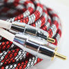B2 Audio 18 FT Long OFC Double Shielded 2 Male to 2 Male RCA Cable  RAM55