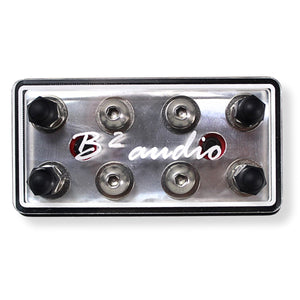 8 Spot Power / Ground 9/32 Terminal Lug Distribution Block - B2 Audio
