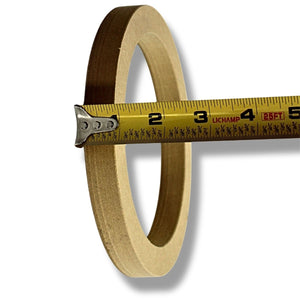 Pair of High Quality MDF Car Stereo Speaker Spacer Rings 6" x 3/4" SR6 Installation