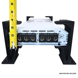 B2 Audio Dual Carbon Fiber ASA 3D-Printed Floating Amplifier Mount Racks
