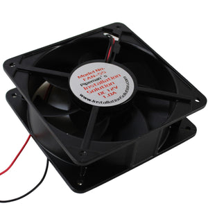 12 Volt Square High-Speed Waterproof Cooling Fan 106CFM Quiet Operation for Electronics