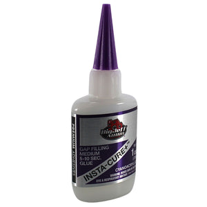 Insta-Cure+ Gap Filling CA 1/2 - 8 oz Glue Quick-Setting Adhesive
