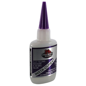 Insta-Cure+ Gap Filling CA 1/2 - 8 oz Glue Quick-Setting Adhesive