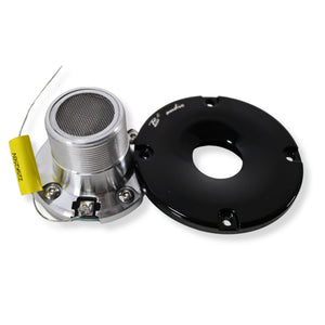 B2 Audio RAGE Series Pair of 1" 4-Ohm 20 Watt RMS Shallow Mount Compression Drivers, OD 3.15" w/ Horn RAGE CDR