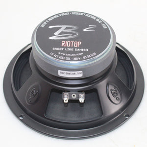 B2 Audio 4-Ohm 150W RMS Bullet Mid-Range RIOT 8" Speaker Pair B2-RIOT8P OPEN BOX