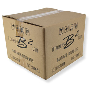 B2 Audio Rampage 10" Re-cone Kit Drop  2-Ohm 3" Coil Carbon Fiber