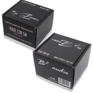 B2 Audio RAGE 200W RMS 8-Ohm 1" Throat Twist-On 2" VC Compression Driver Pair