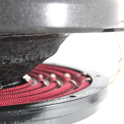 B2 Audio Riot Re-cone Kit Drop-In 10"  4-Ohm 3" Coil Carbon Fiber
