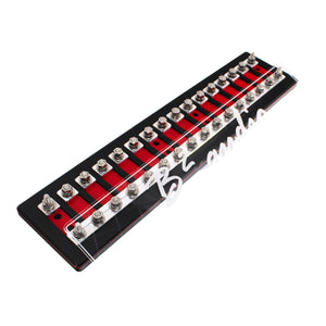 B2 Audio 16 Spot Heavy Duty ANL Fuse Distribution Block w/ Acrylic Cover