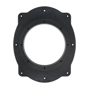 6x9" to 6" PVC Plastic Speaker Adapter Spacer Rings Black Pair Universal Fit
