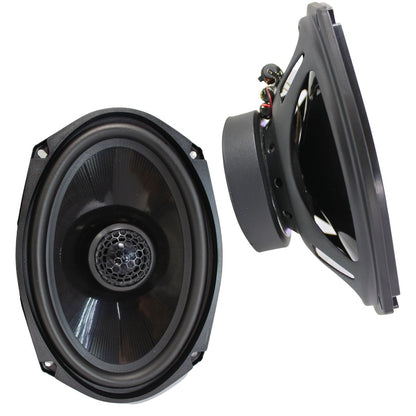 B2 Audio RAGE Series Pair of 6x9" 4-Ohm 100 Watt RMS Coaxial Mid To High End Speakers RAGE69X