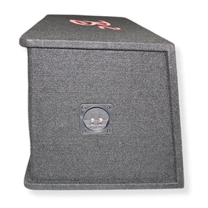 B2 Audio DVPE212 Loaded Dual 12" Subwoofer Enclosure RIOT 2500.1 Amplifier Combo