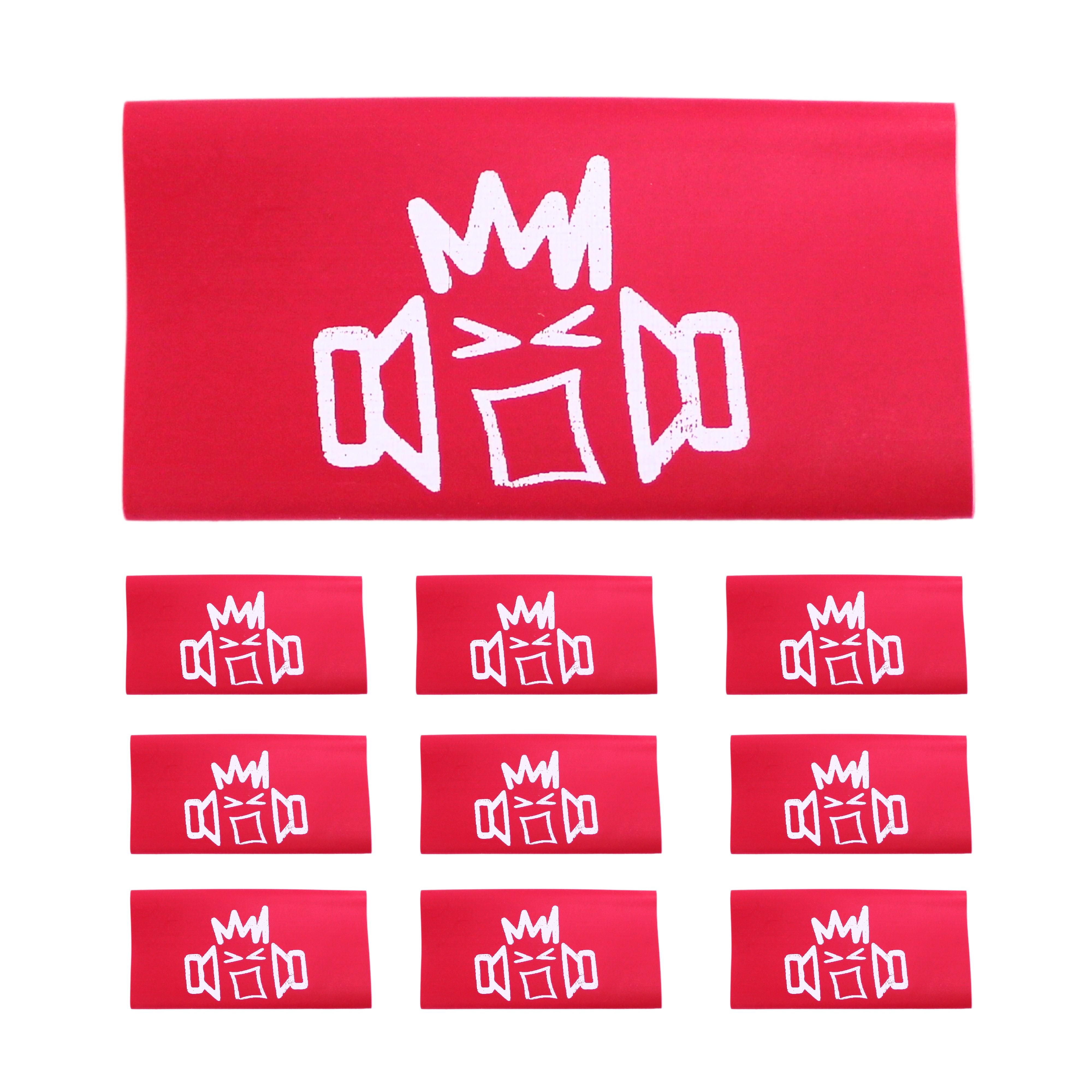 B2 Audio 10 Pack of 0 Gauge Red Heat Shrink with B2 Riot Guy – B2 Audio USA