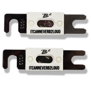 B2 Audio 500A ANL High Temperature Ceramic Fuse Pair B2-ANL-500A