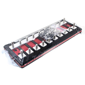 B2 Audio 10 Spot Heavy Duty ANL Fuse Distribution Block w/ Acrylic Cover