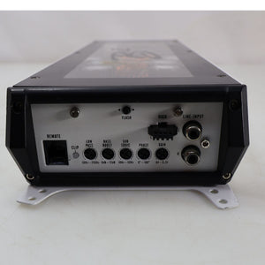 Mono Amplifier 2500W 1-Ohm Class-D Half-Bridge RGB LED Lights REFURBISHED