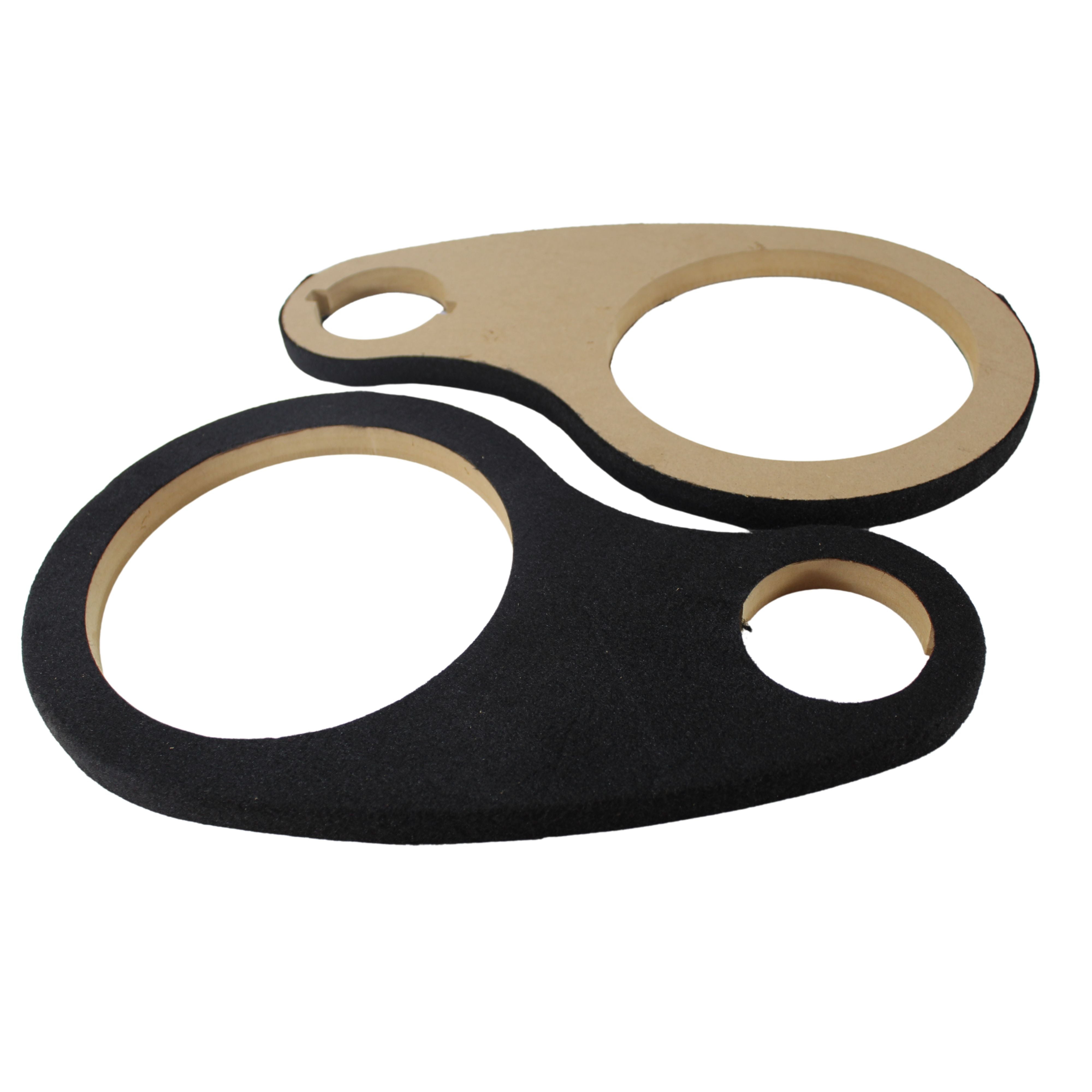 Pair of Carpeted Wood 8