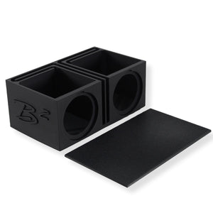 B2 Audio RIOT-2.5 Mini Woofers w/ Dual Ported 3D-Printed Box DIY Project