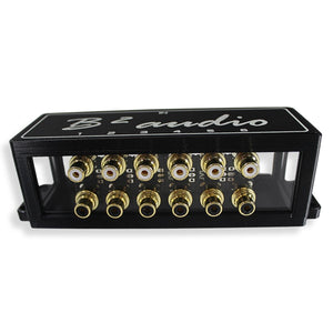 B2 Audio 1-to-6 Pair Cockbox RCA Splitter Distribution Block