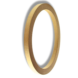 10" MDF Speaker Spacer Rings 0.75" Depth Car Audio Installation Accessories