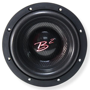 Dual B2 Audio RAMPAGE8-D1-V3 8" 1000W RMS Subs with RAGE 2300.2 Amp