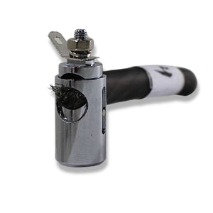 4 Gauge Brass/Nickel Plated Speaker Push Terminal (Single)