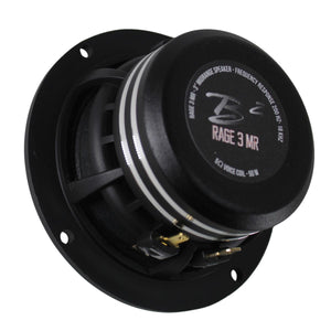 Rage 3" 80 Watts RMS 6-Ohm Compact Midrange Loudspeaker Pair B2-RAGE3MR