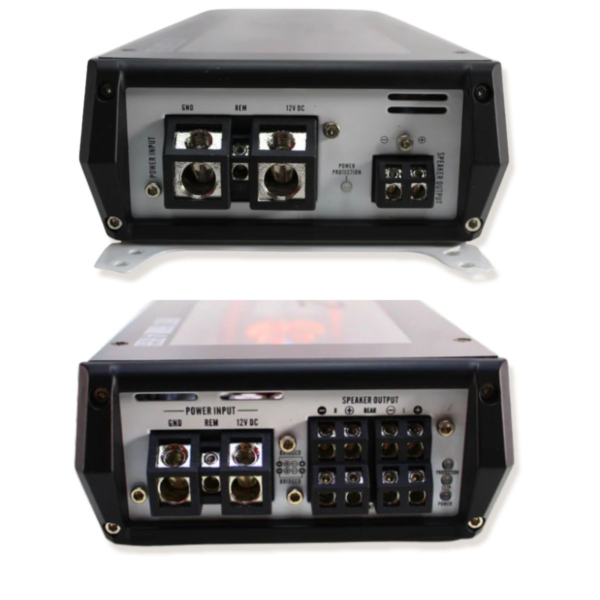 B2 Audio Full Car Audio Package DVPE212 Loaded Enclosure w/ RGB Amplifiers w/ 8" Speakers