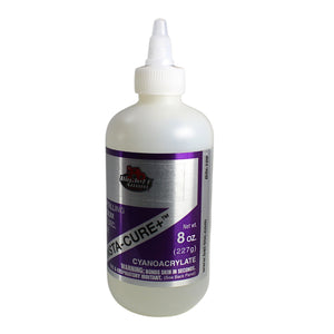 Insta-Cure+ Gap Filling CA 1/2 - 8 oz Glue Quick-Setting Adhesive