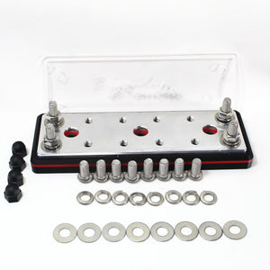 B2 Audio 12 Spot Power / Ground 9/32" Terminal Lug Distribution Block
