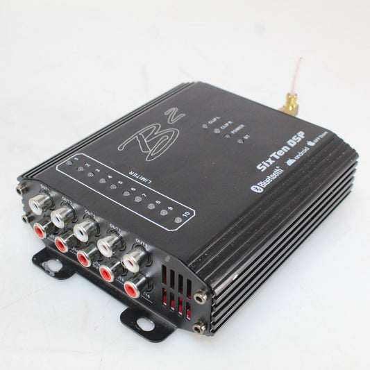 B2 Audio Black 4v 10 Channel DSP w BT iOS/Android App 96 KHz - 32 Bit OPEN BOX