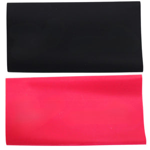 B2 Audio Heat Shrink 20 Pack of 0 Gauge Red & Black with B2 Riot Guy Logo