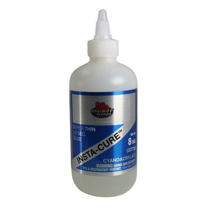 1/2 to 8 oz Insta-Cure CA Glue Water-Thin, Fast-Acting Adhesive