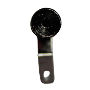 12 Gauge Brass Nickel Plated Negative Black Speaker Push Terminal Connector
