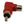 10 Pack Black and Red RCA Barrel Connectors Mini Right Angle Adapters for Audio
