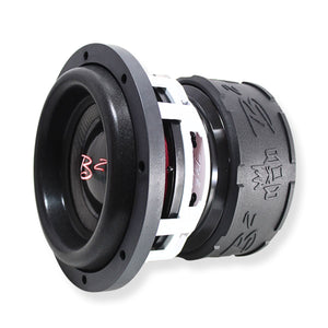 B2 Audio 8" Carbon Fiber Subwoofer RAMPAGE8 V3 1000W RMS Dual 1 Ohm