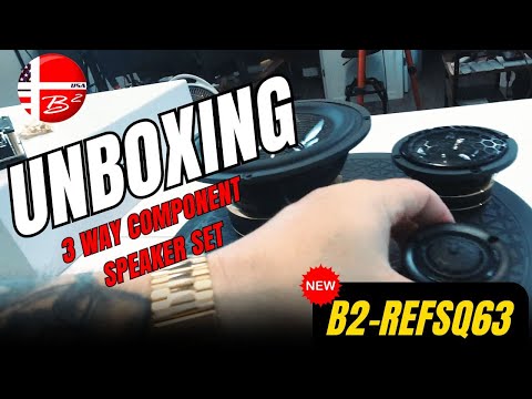 B2-REFSQ63 3-Way Reference Component Set: Woofers, Full-Range